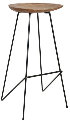 Kruk 'Teak' 77cm - Naur