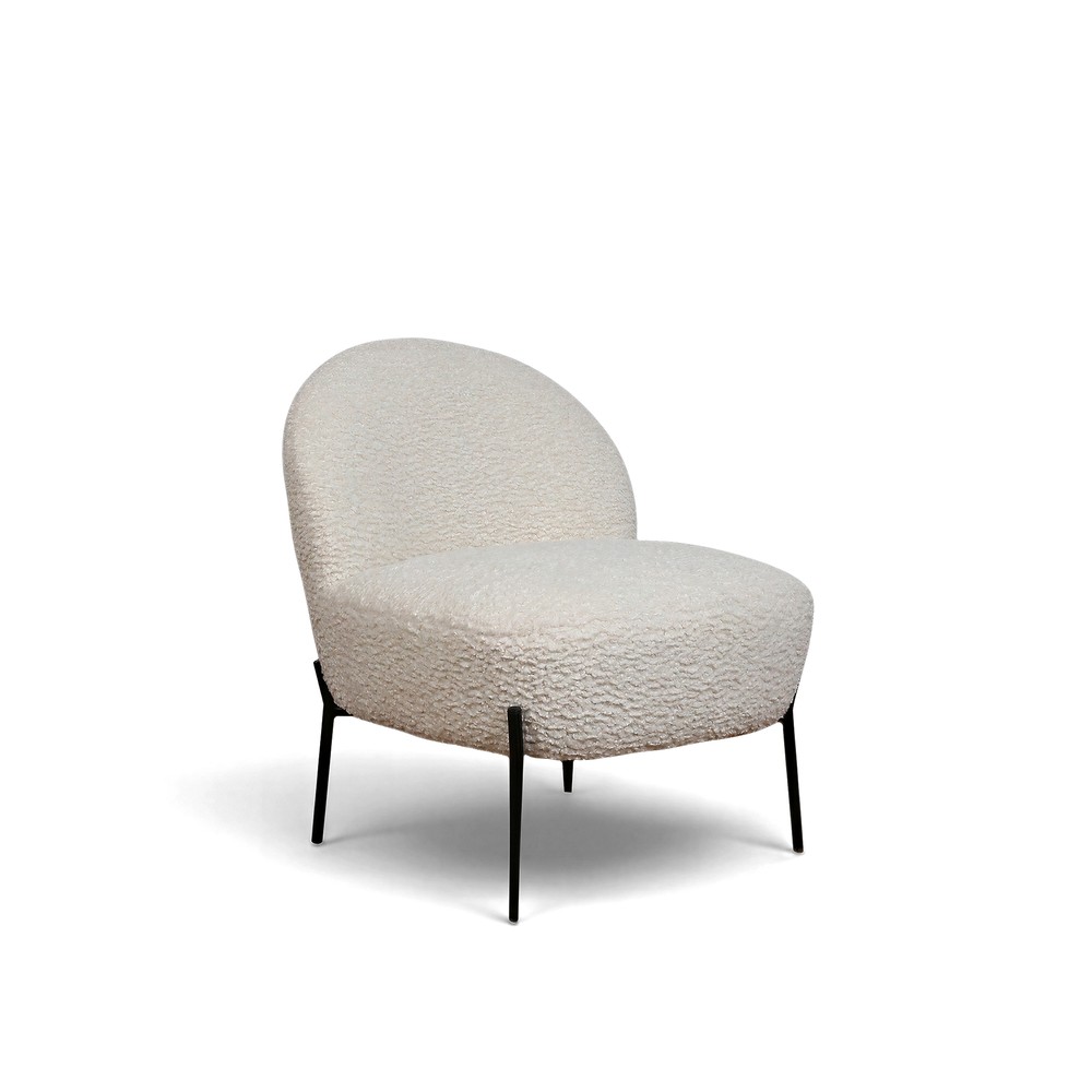 Fauteuil 'Gori' - Wit/Teddy