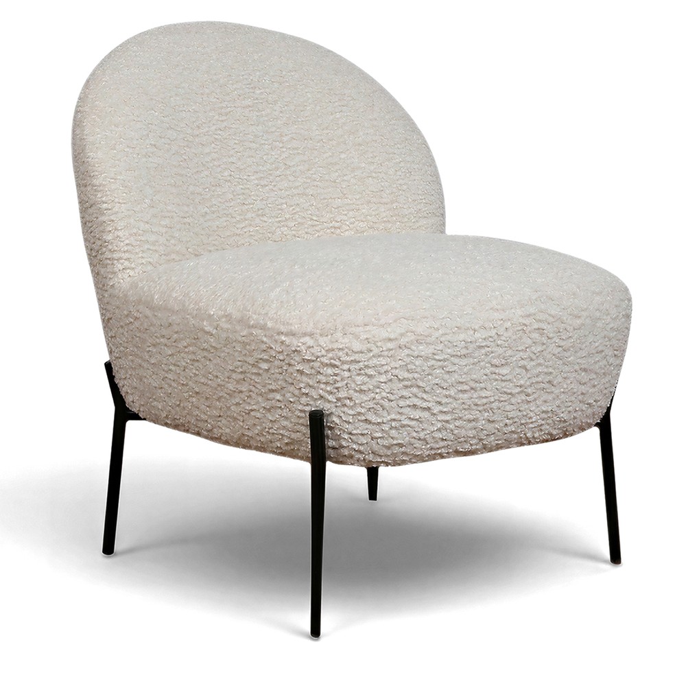 Fauteuil 'Gori' - Wit/Teddy