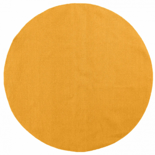 Rond tapijt 'Hamilton' 120cm - Saffraan