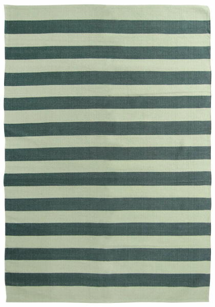 Katoenen tapijt 'Nilo' 200x290cm - Groen