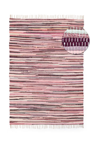 Hoogpolig Vloerkleed 'Fassale Handwoven Wool' - Wit