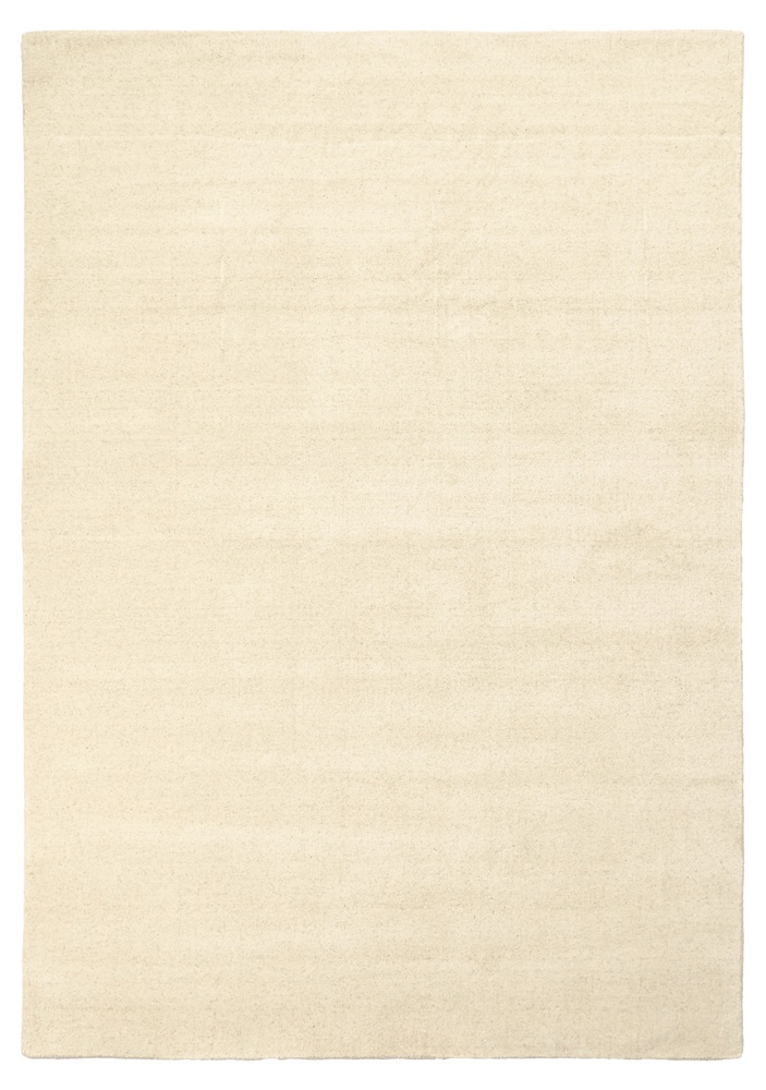 Wollen vloerkleed 'Rozen Handloom Wool Premium' - Wit