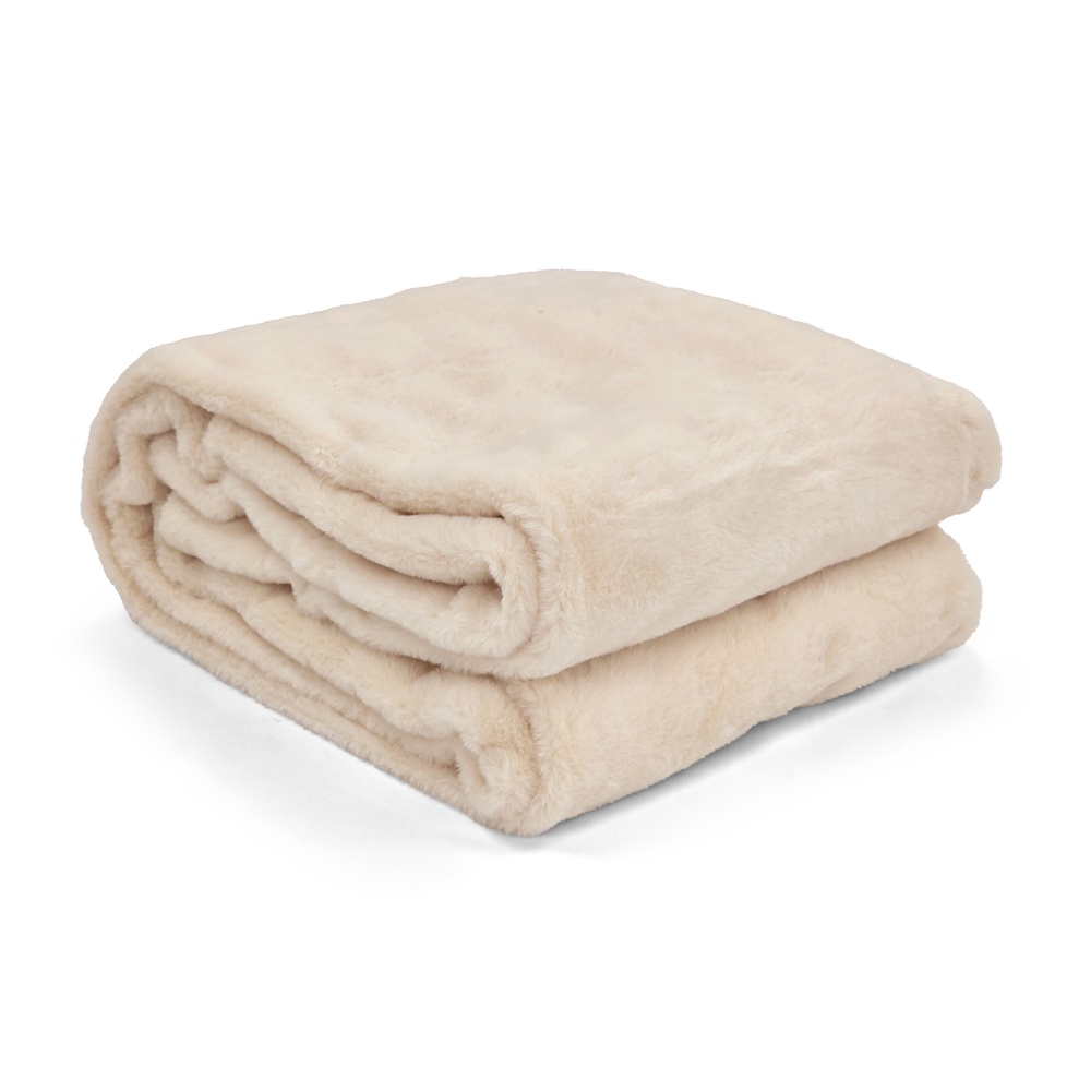 Plaid 'Aranga Super Soft Throw' 130x170cm - Wit