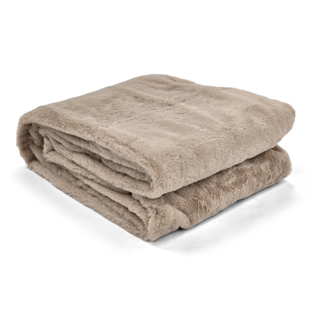 Plaid 'Aranga Super Soft Throw' 130x170cm - Bruin
