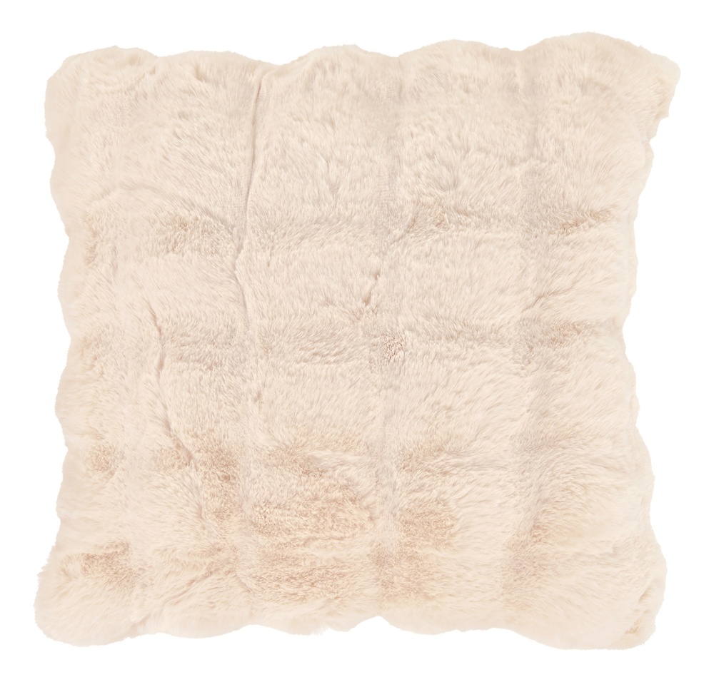 Kussenhoes 'Aranga Bubble' 45x45cm - Beige