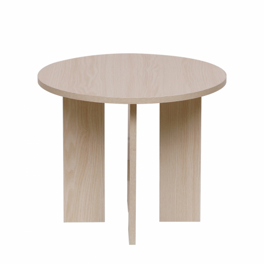 Salontafel 'Créme' Rond 55 cm - Natuur