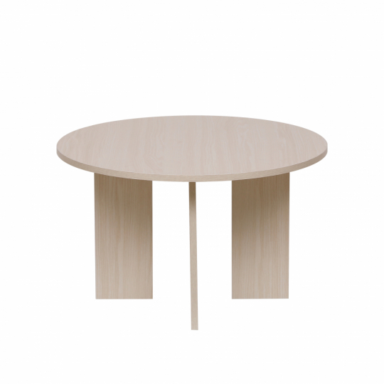 Salontafel 'Créme' Rond 75cm - Natuur