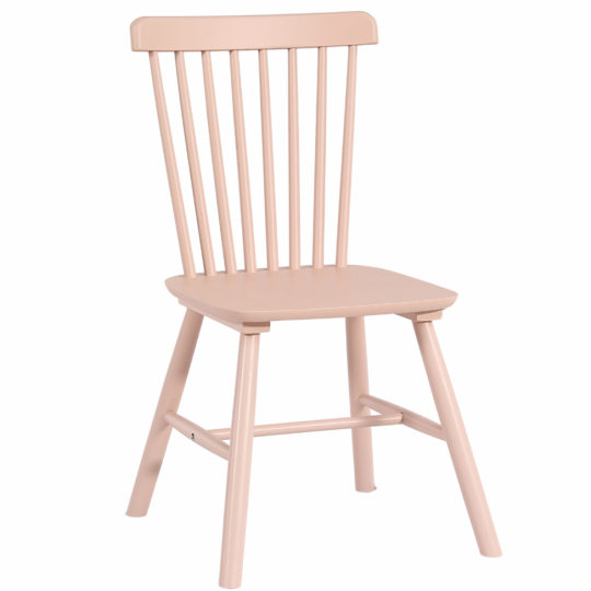 Spijlenstoel 'Elsa' - Roze
