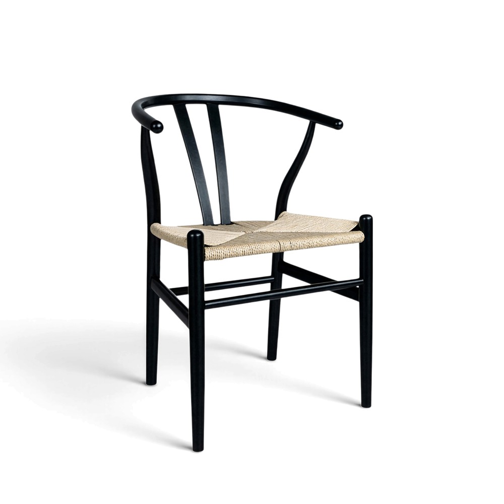 Stoel 'Alta' - Zwart/Beige