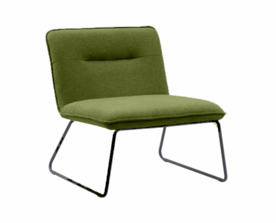 Fauteuil 'Chelsea' - Donkergroen