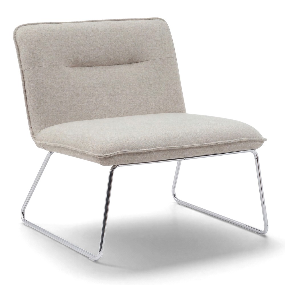 Fauteuil 'Chelsea' - Grijs/metaal