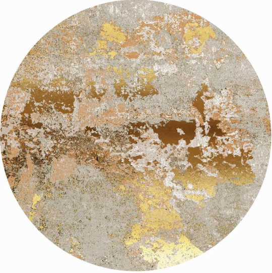 Rond kleed 'Elena' 160cm - Beige/Goud