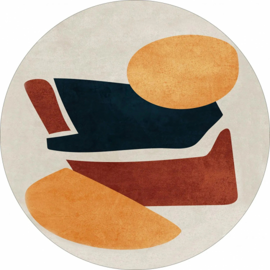 Rond kleed 'Beira' 120cm - Multi