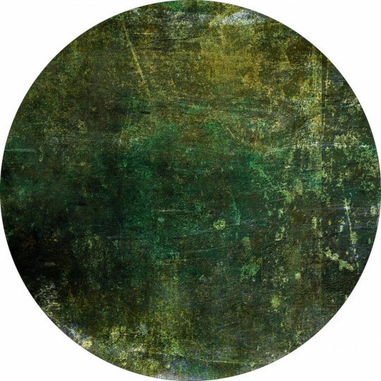 Rond kleed 'Estrada' 200cm - Groen