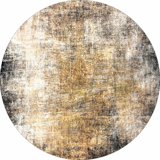 Rond tapijt 'Florent' 240cm - Bruin
