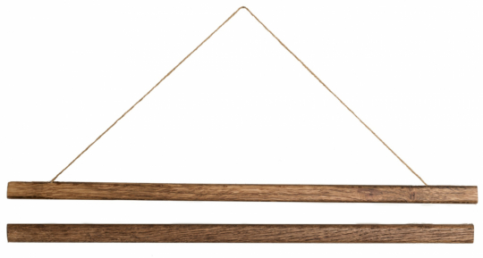 Posterlijsten 70cm - Notenhout