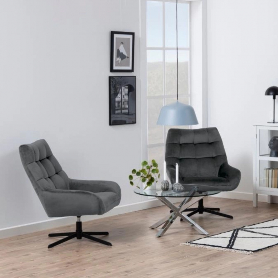 Fauteuil 'Paris' - Grijs