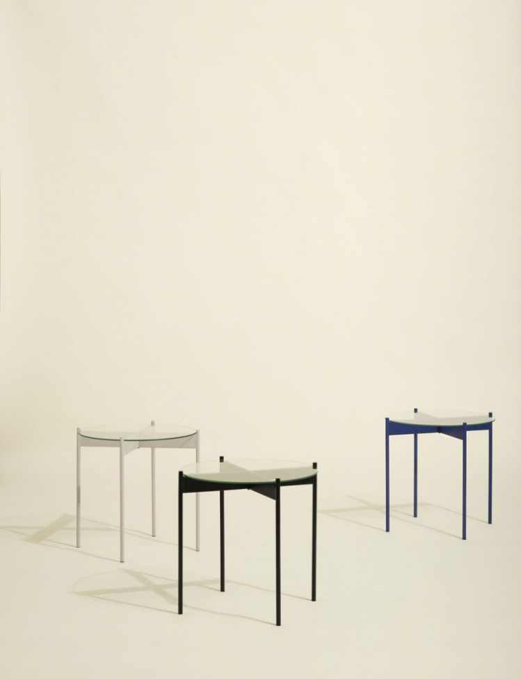 Bijzettafel 'Beam'- Blauw - Reforma Sthlm