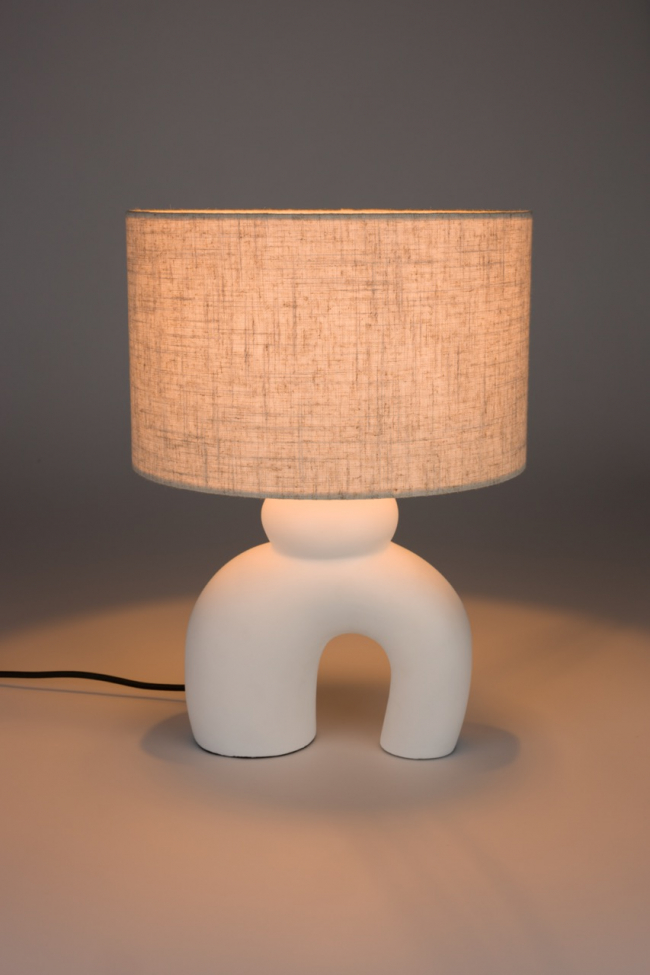 Tafellamp 'Bibi' - Beige