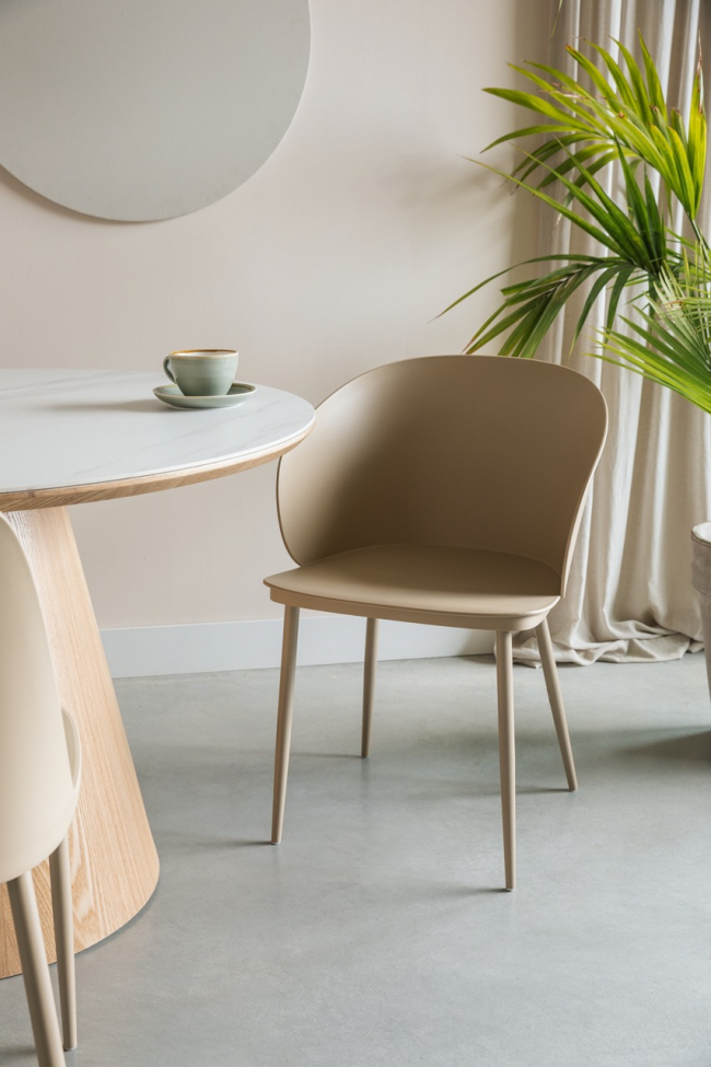 Stoel 'Gigi' - Beige