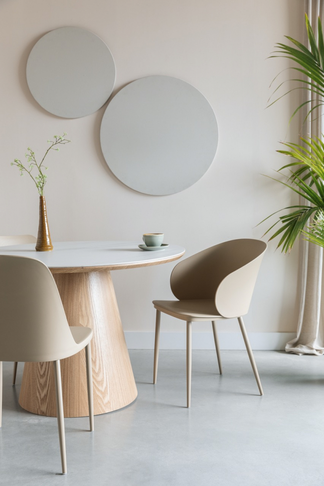 Stoel 'Gigi' - Beige