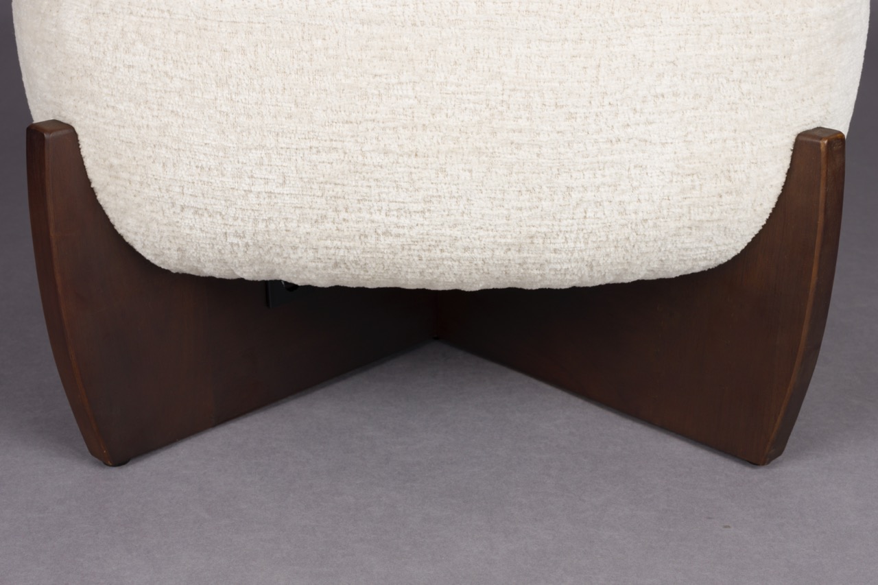 Voetenbank 'Emilius' - Beige