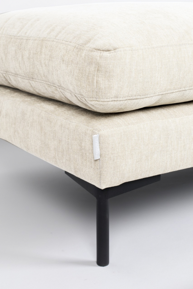 Voetenbank 'Love seat' - Beige