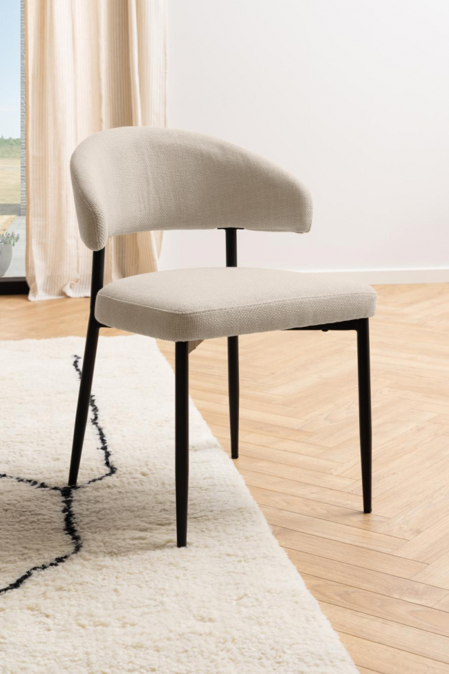 Stoel 'Järbo' - Beige