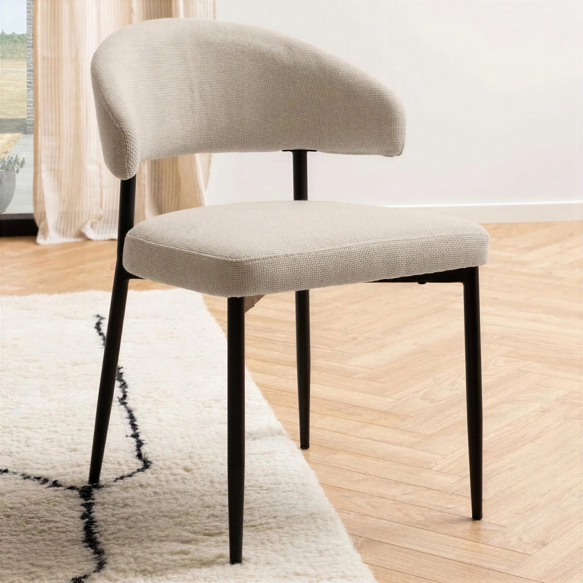 Stoel 'Järbo' - Beige