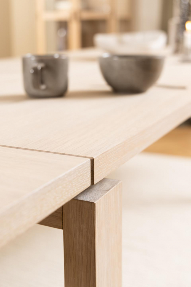 Eettafel 'Hudiksvall' 200cm- Natuur