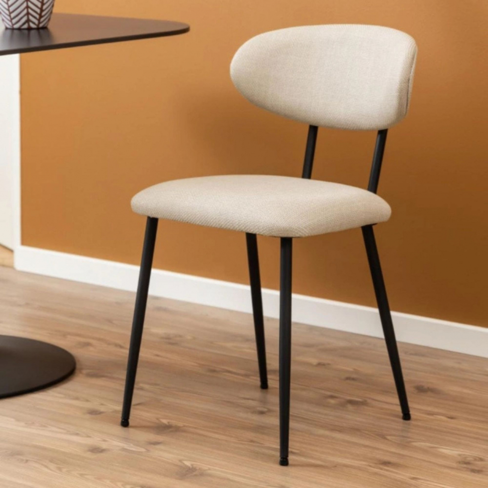 Stoel 'Mieres' - Beige