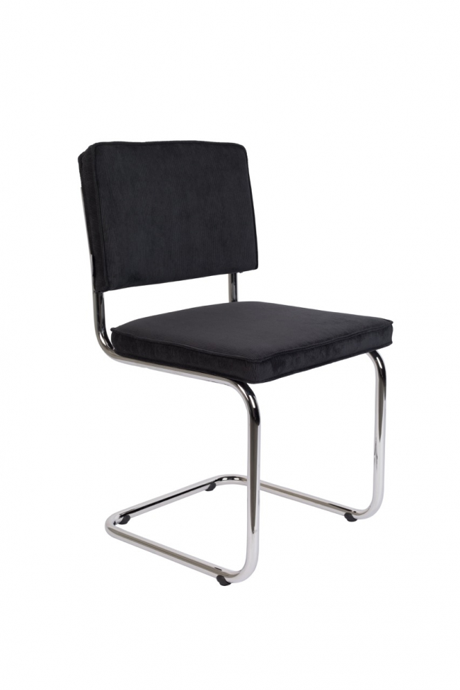 Stoel 'Ridge Rib' - Zwart