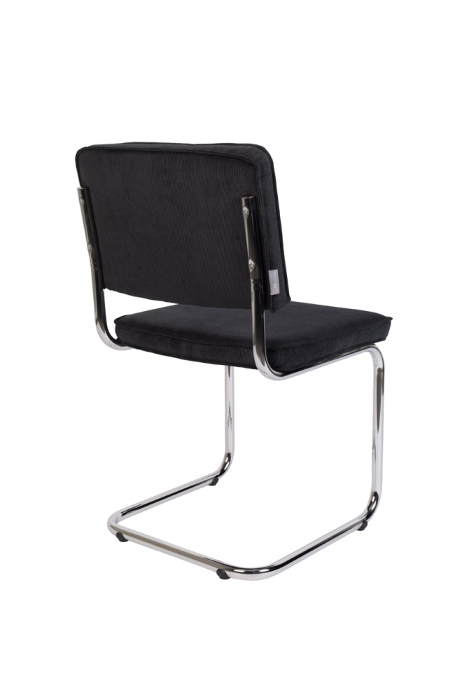 Stoel 'Ridge Rib' - Zwart