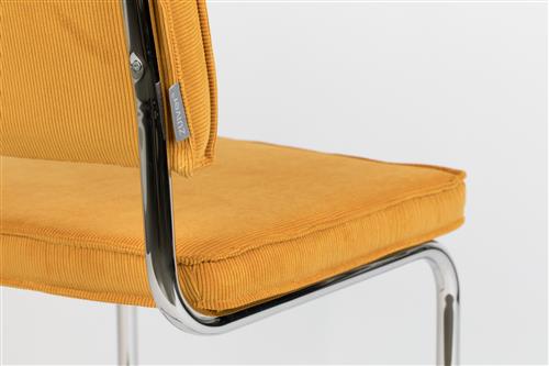 Stoel 'Ridge Rib' - Geel
