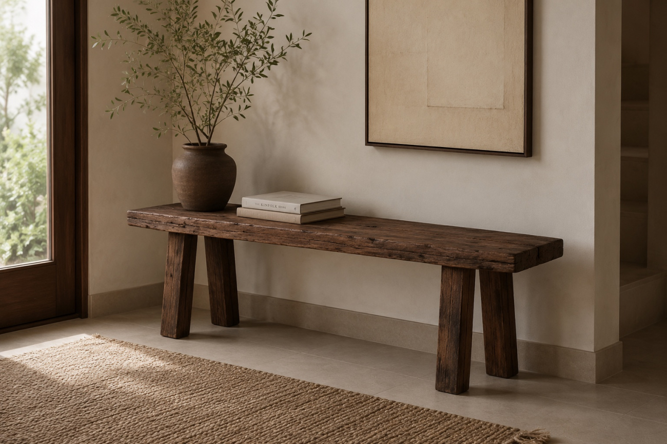 'Birka' bank 120x45cm - Vintage