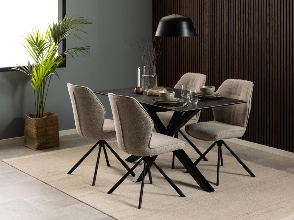 Stoel 'Bjuv' - Beige