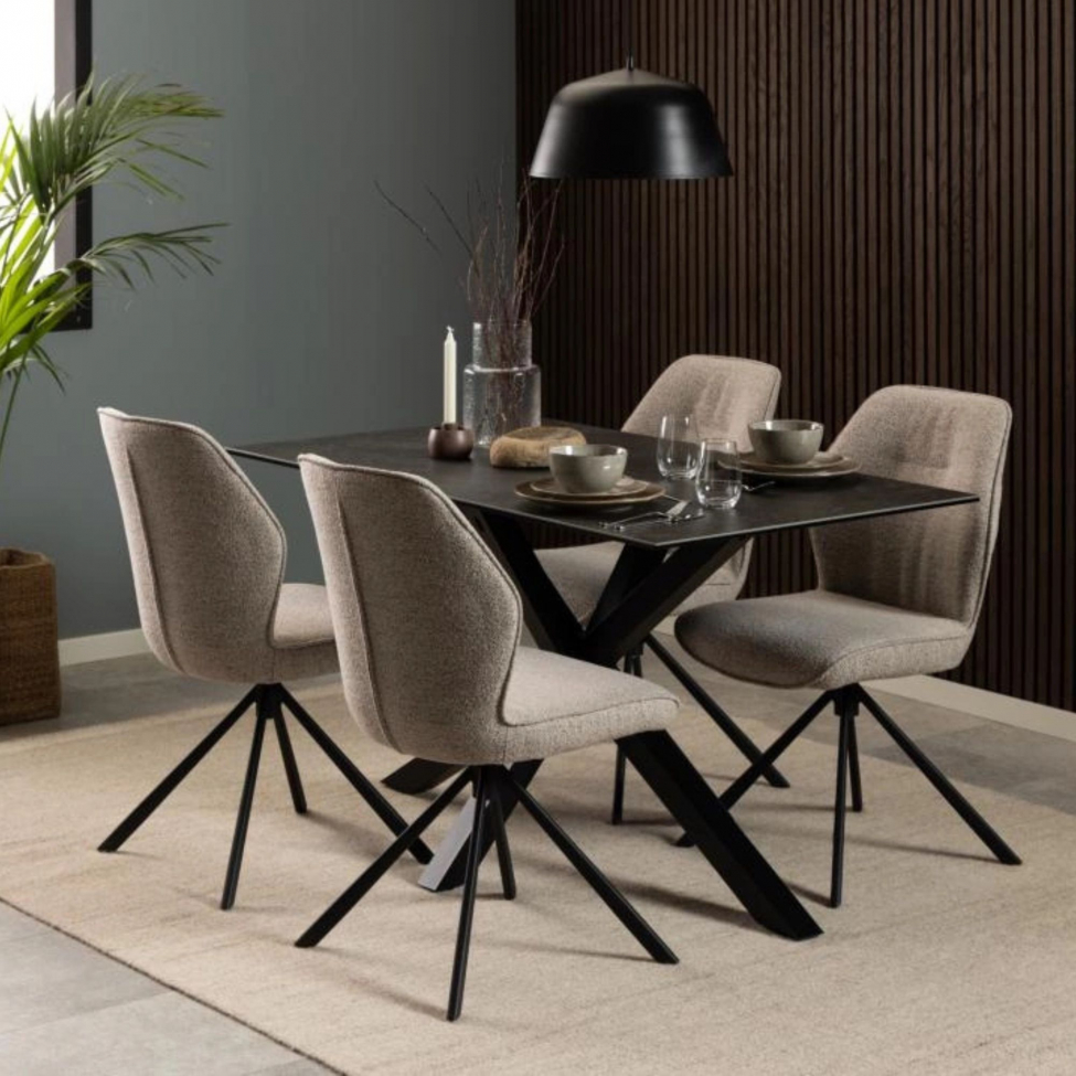 Stoel 'Bjuv' - Beige