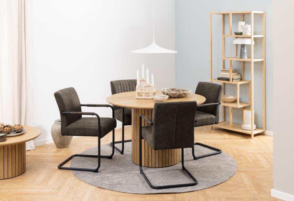 Stoel 'Arbrå' - Donkerbruin