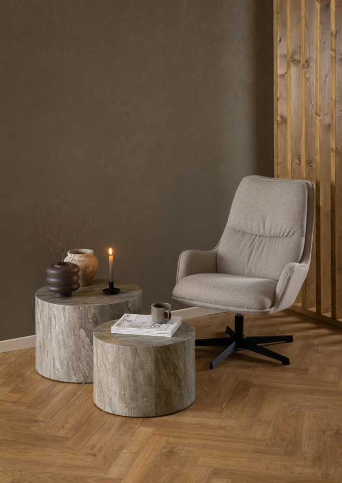 Salontafel 'Strömstad' - Grijs