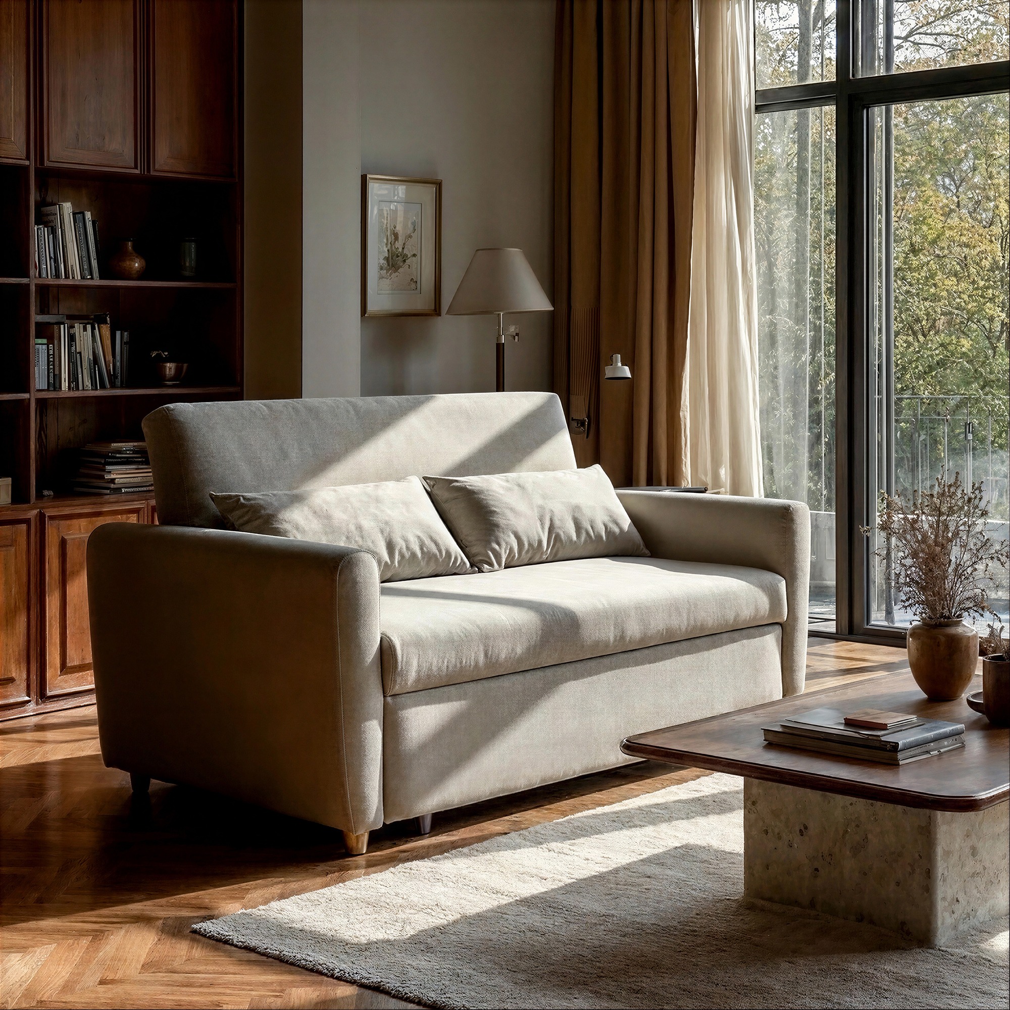 3-zitsbank 'Milly' - Beige