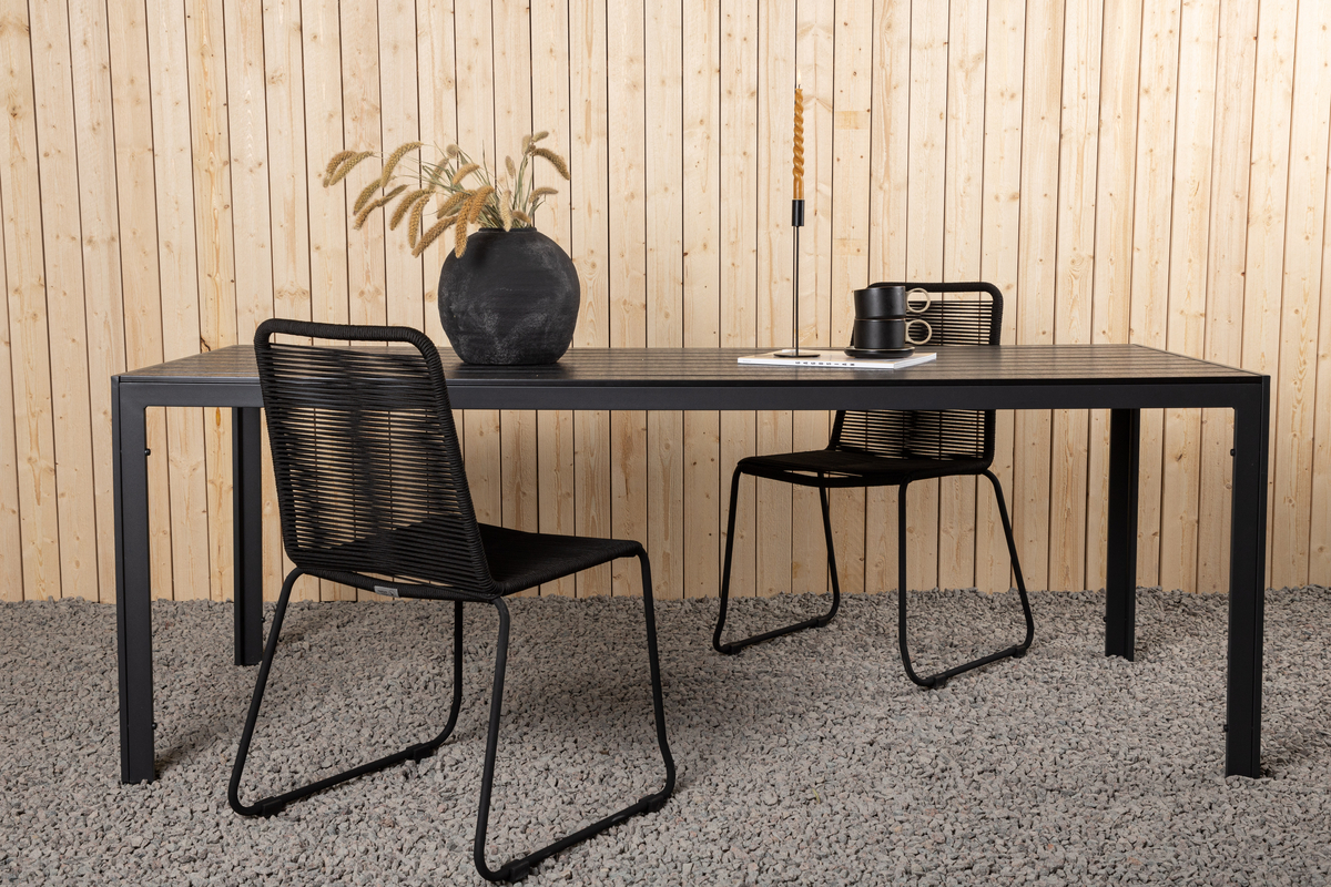 Tafel 'Eskilstuna' - Zwart
