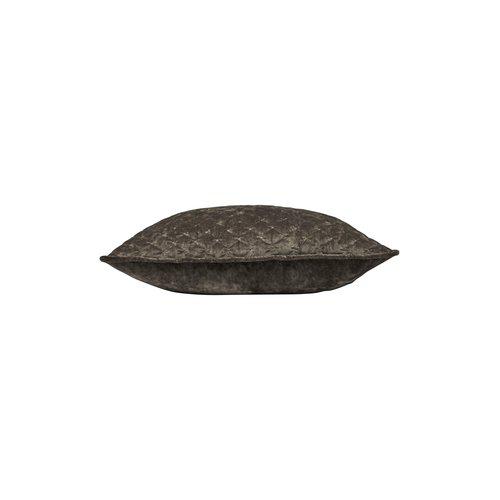 Kussenhoes 'Cia' 60x60 - Bruin