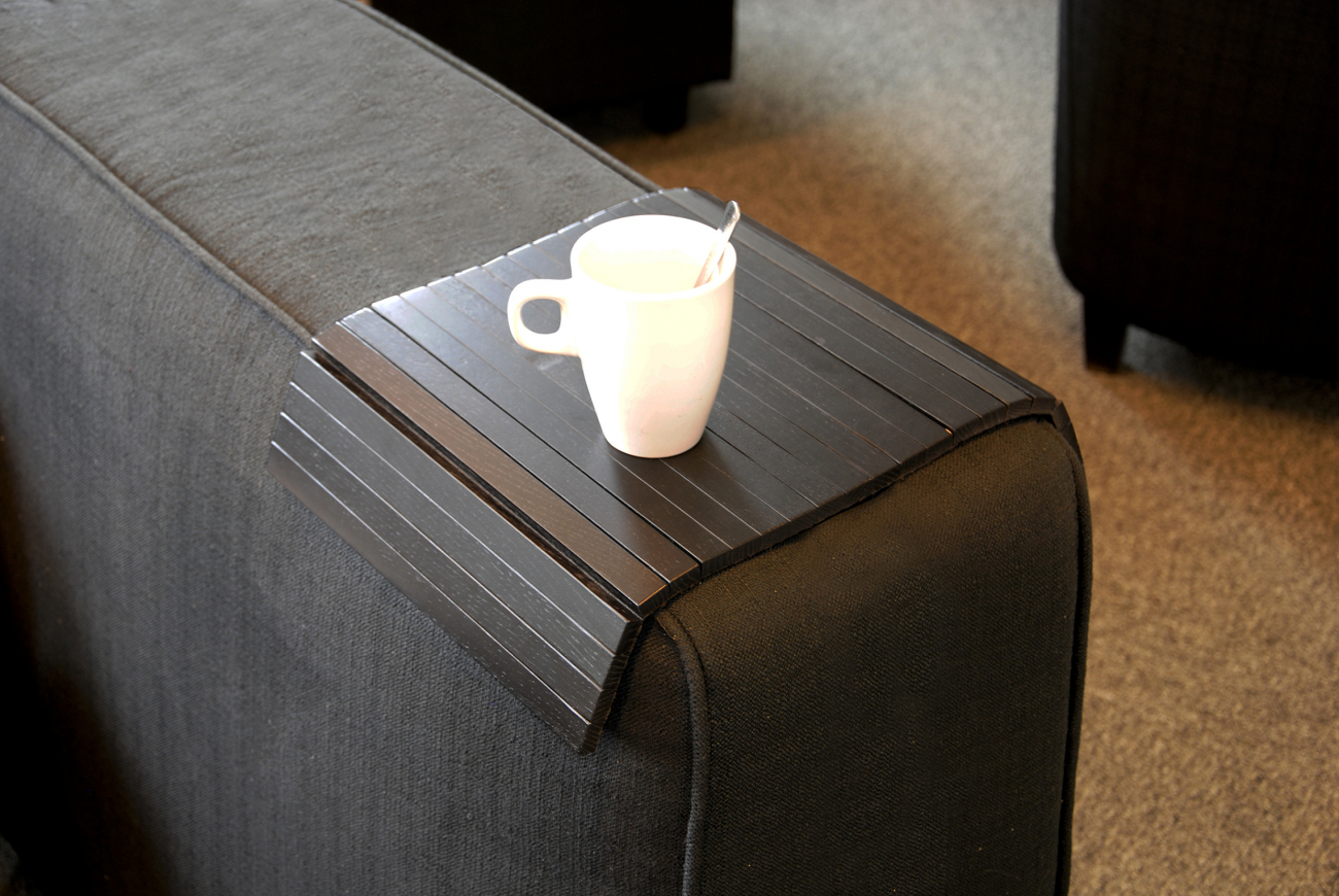 Armsteunblad 'Tray' - Zwart