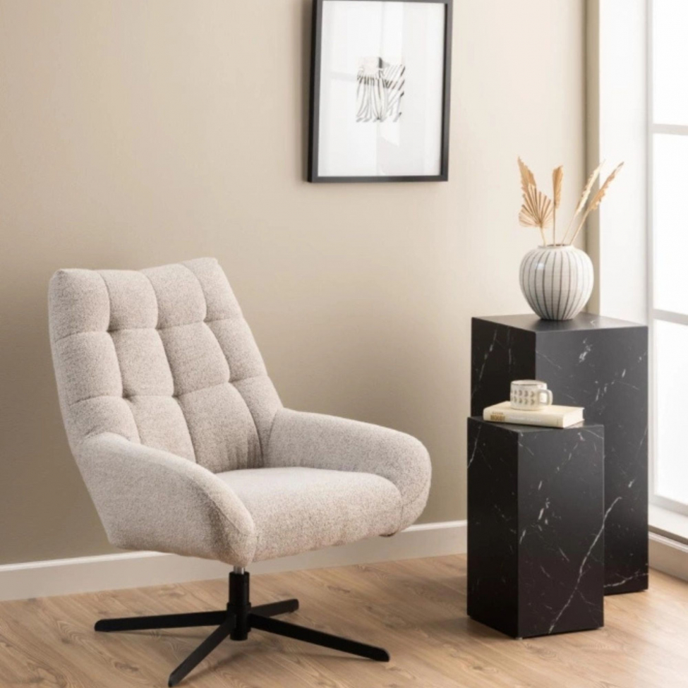 Fauteuil 'Paris' - Beige