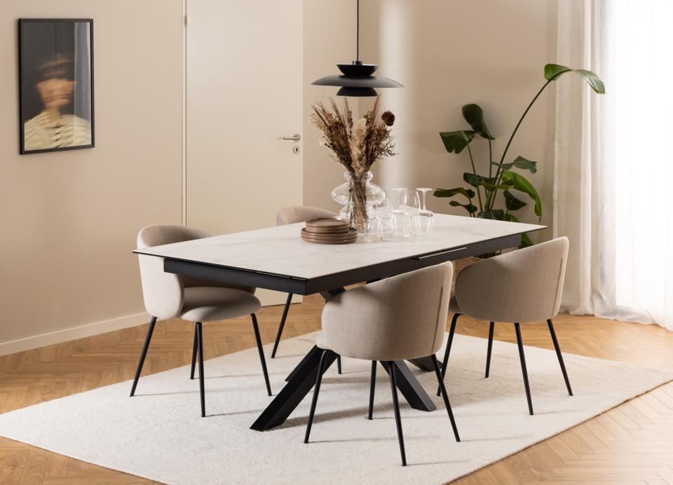Stoel 'Leksand' - Beige