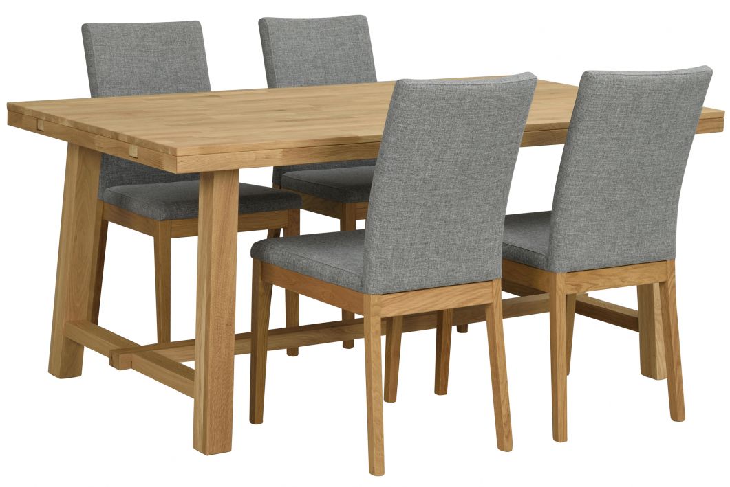 Eettafel 'Brooklyn' 170x95cm - Eiken
