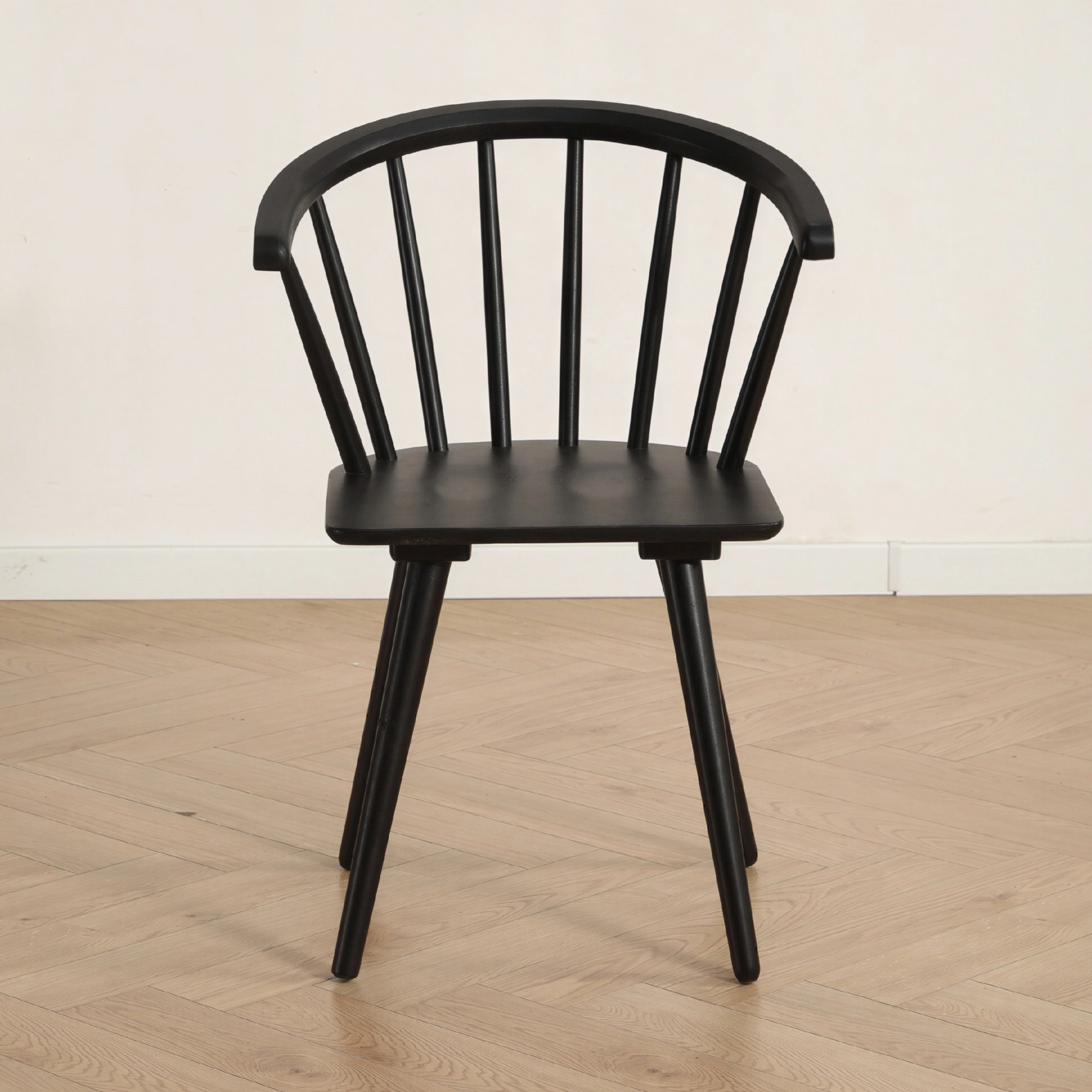 Stoel 'Astrid'- Zwart