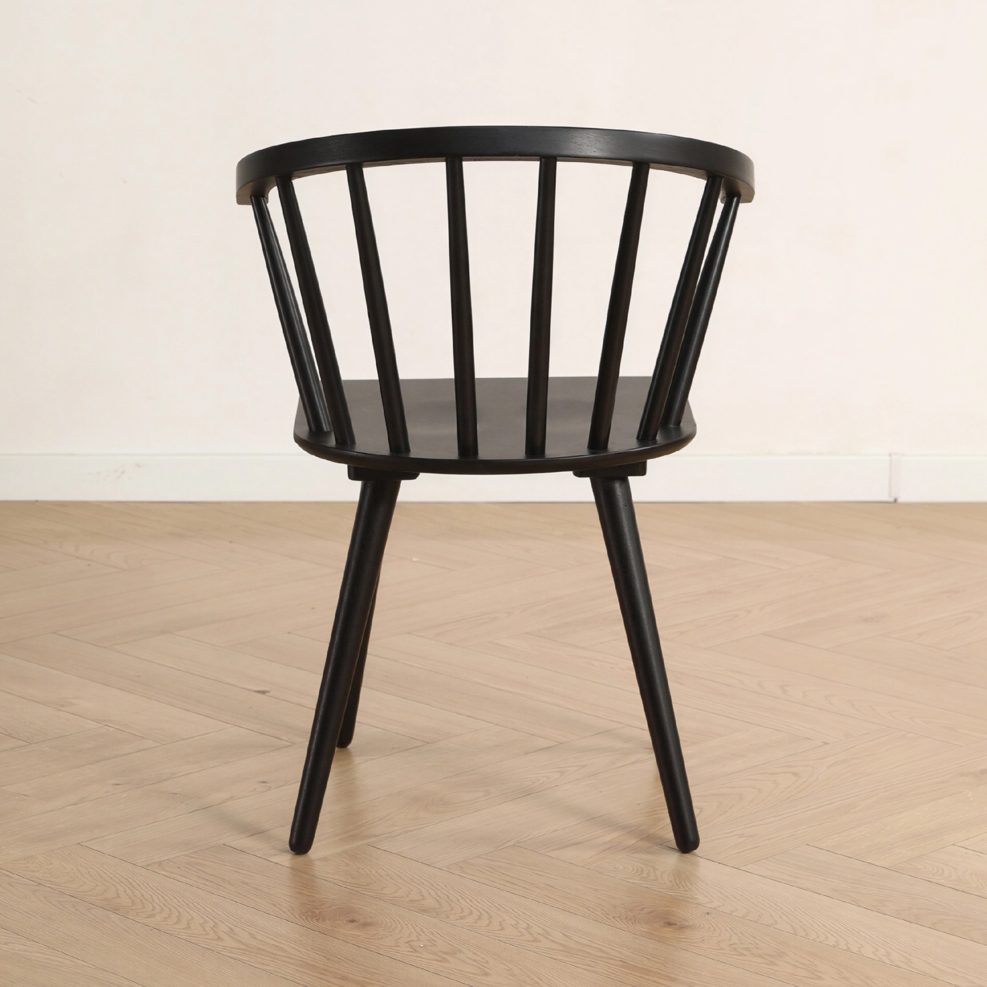 Stoel 'Astrid'- Zwart