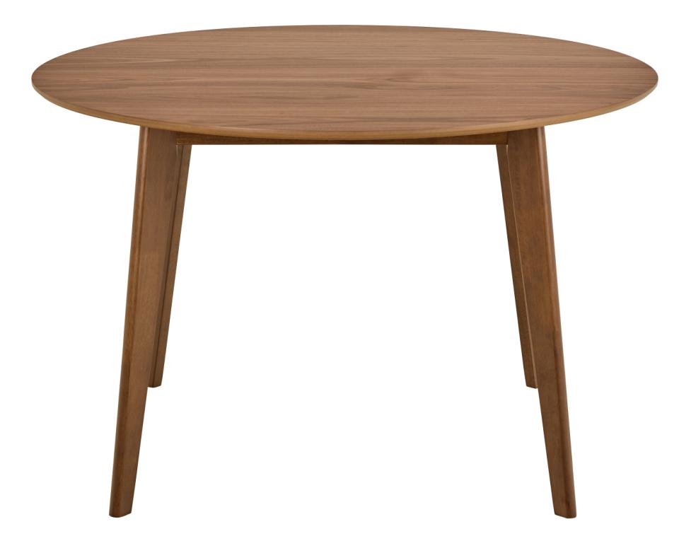 Eettafel 'Roxby' Rond 120x76cm - Bruin